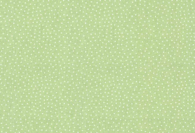 Westfalenstoffe Capri hellgrün Punkte Baumwollstoff Stoff Naehzimmer mit Herz Onlineshop Stoffe