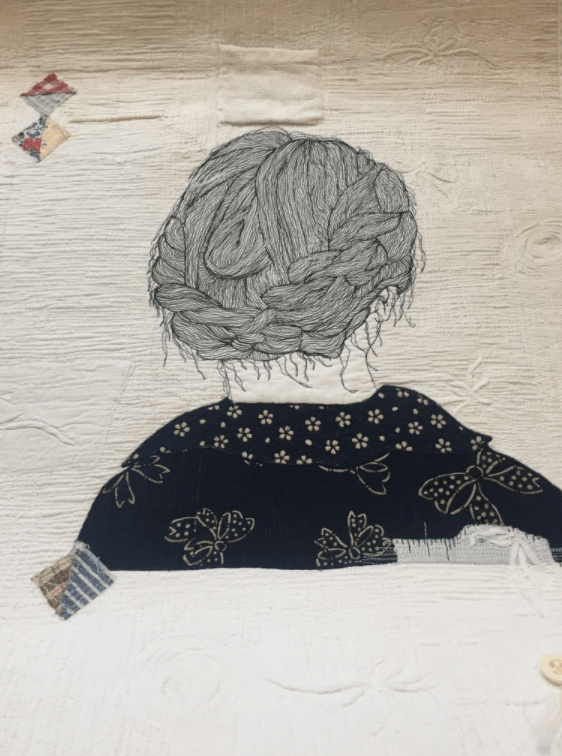 Quilten Anleitung kostenlos Nähzimmer mit Herz Dunja Supp