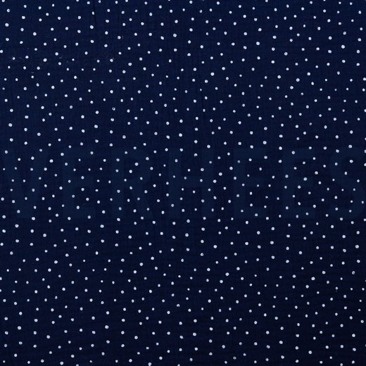musselin double gauze little dots navy naehzimmer mit herz onlineshop