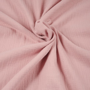 musselin double gauze rosa uni naehzimmer mit herz onlineshop