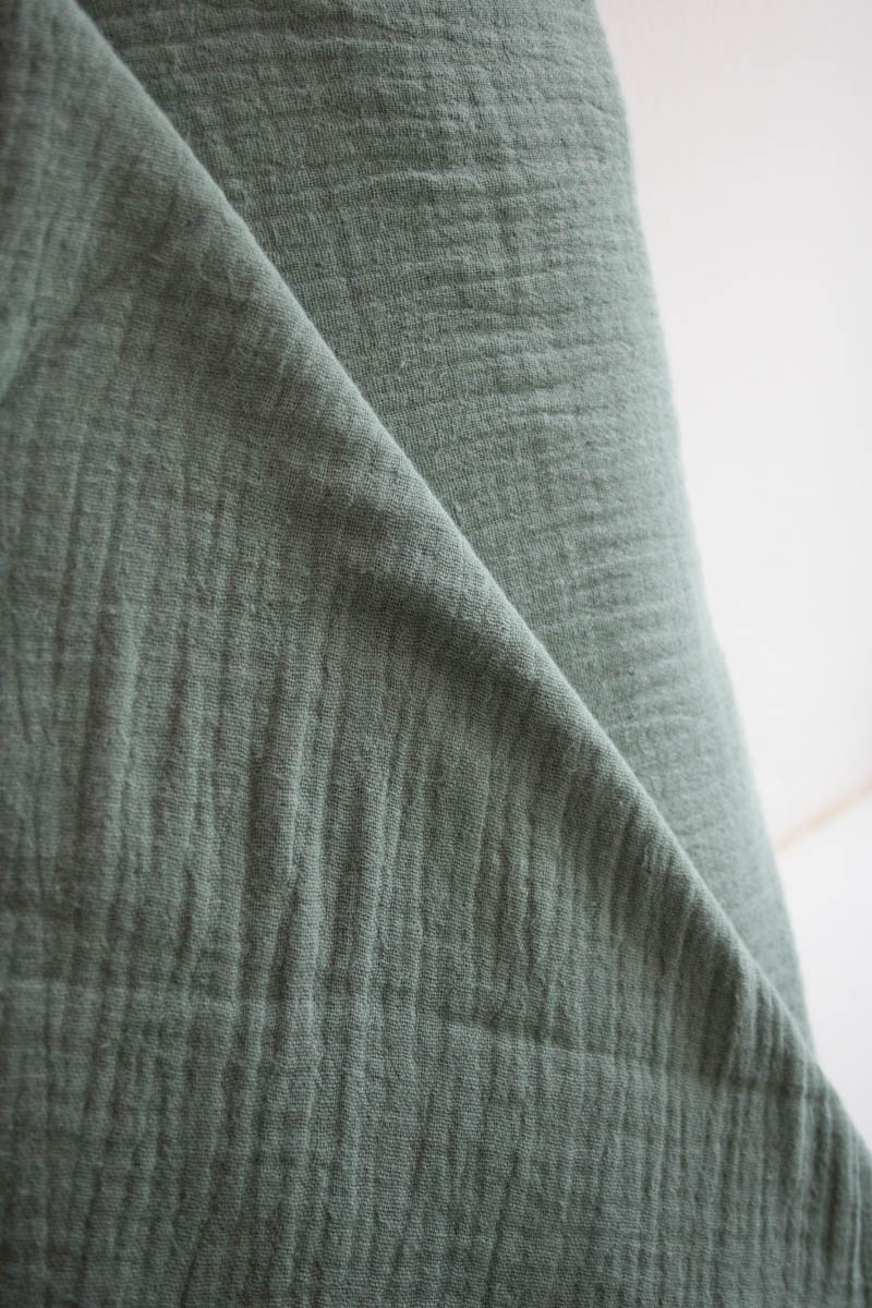 musselin uni seegruen naehzimmer mit herz onlineshop