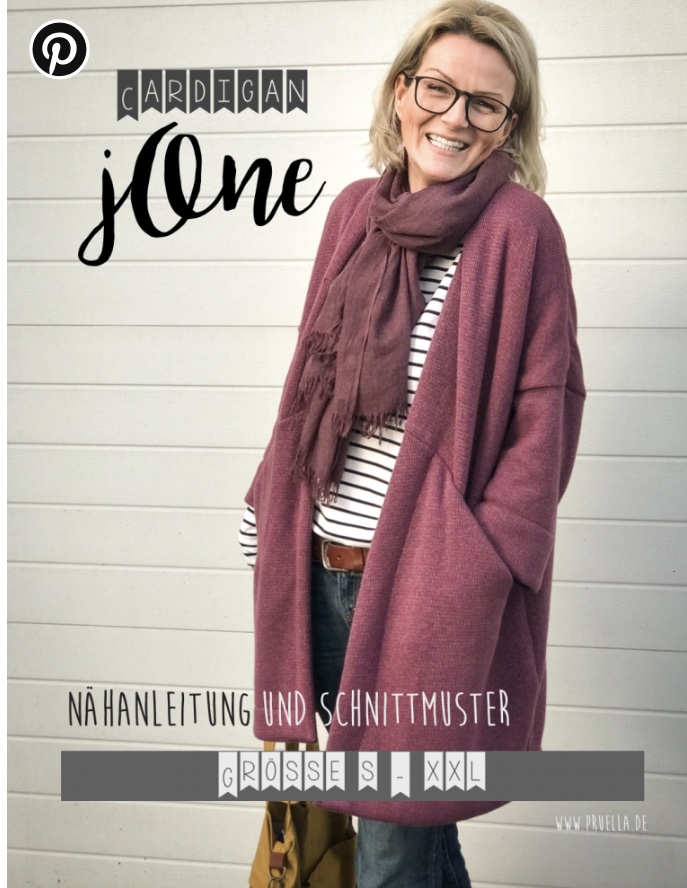 schnittmuster cardigan jone pruella naehzimmer mit herz onlineshop