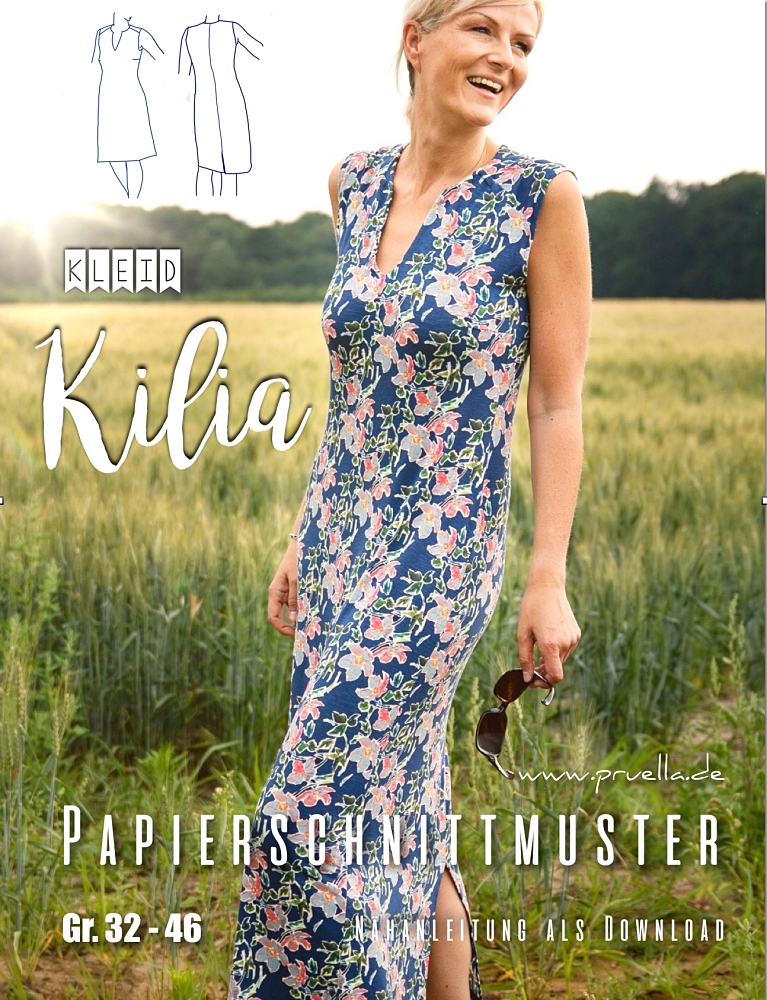 schnittmuster kilia kleid pruella naehzimmer mit herz onlineshop