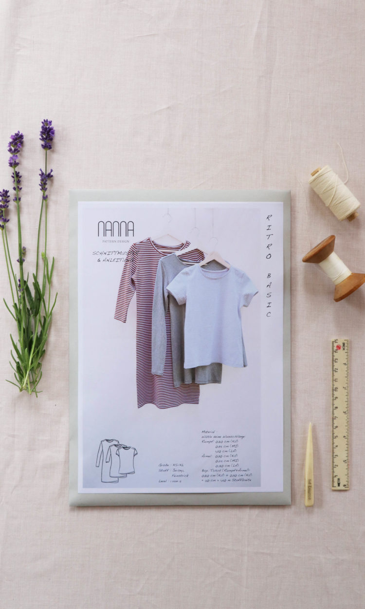schnittmuster ritro basic nanna pattern design naehzimmer mit herz onlineshop
