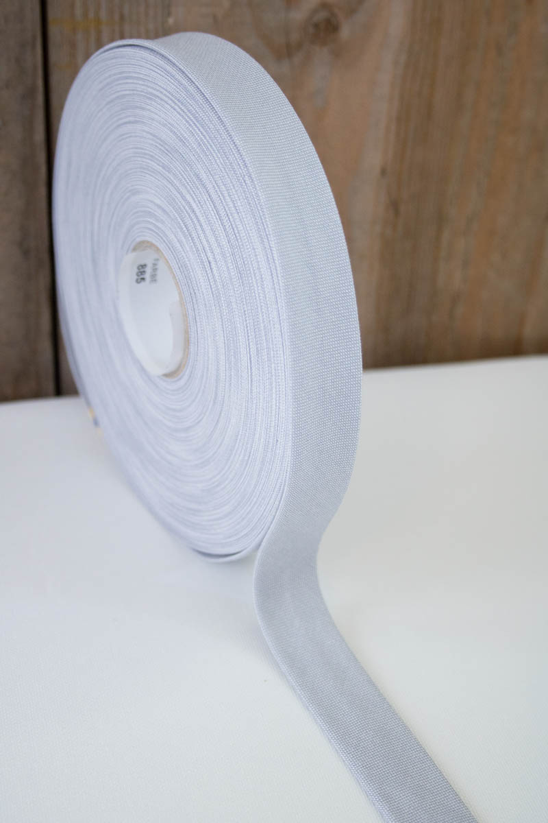 schraegband grau meliert lyon westfalenstoffe naehzimmer mit herz onlineshop