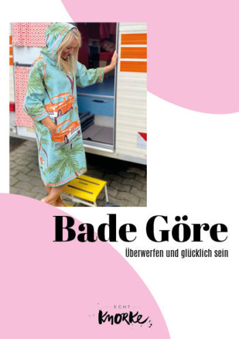 schnittmuster bade goere echt knorke original naehzimmer mit herz onlineshop