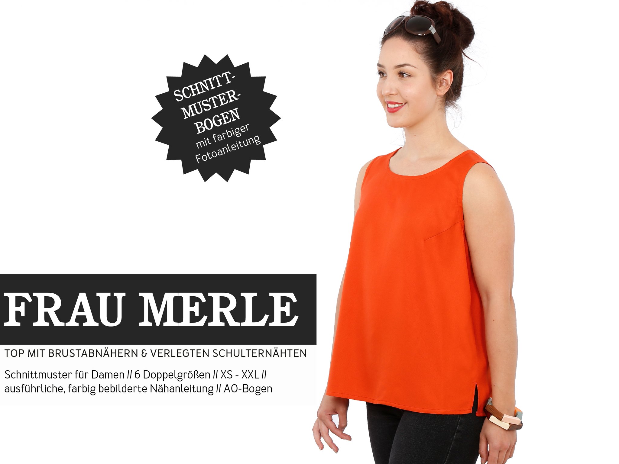 schnittmuster frau merle studio schnittreif naehzimmer mit herz onlineshop