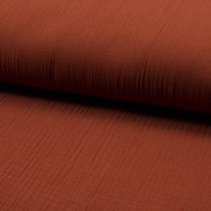 musselin rost rot naehzimmer mit herz onlineshop