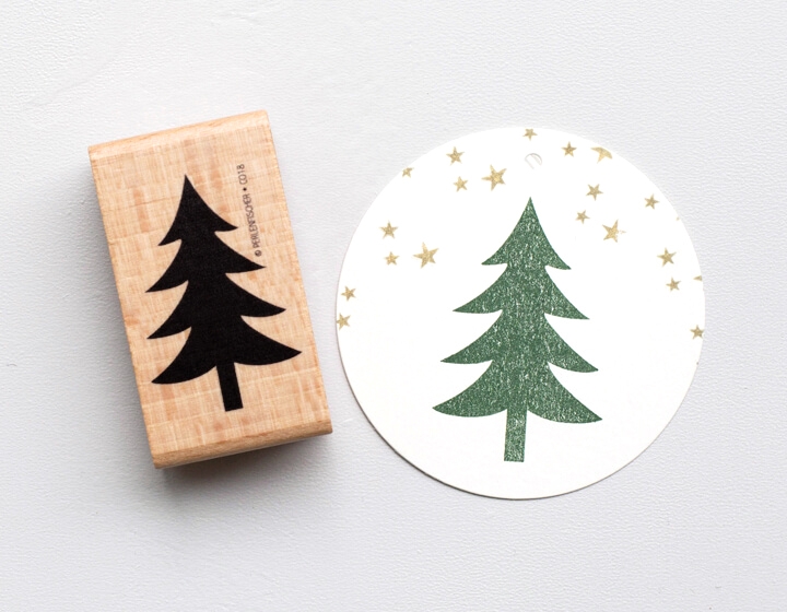 Stempel Tannenbaum XL perlenfischer naehzimmer mit herz onlineshop