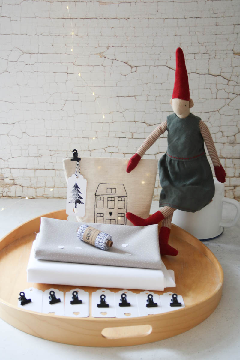 materialset lichtbeutel weihnachtlich winderlich naehzimmer mit herz onlineshop