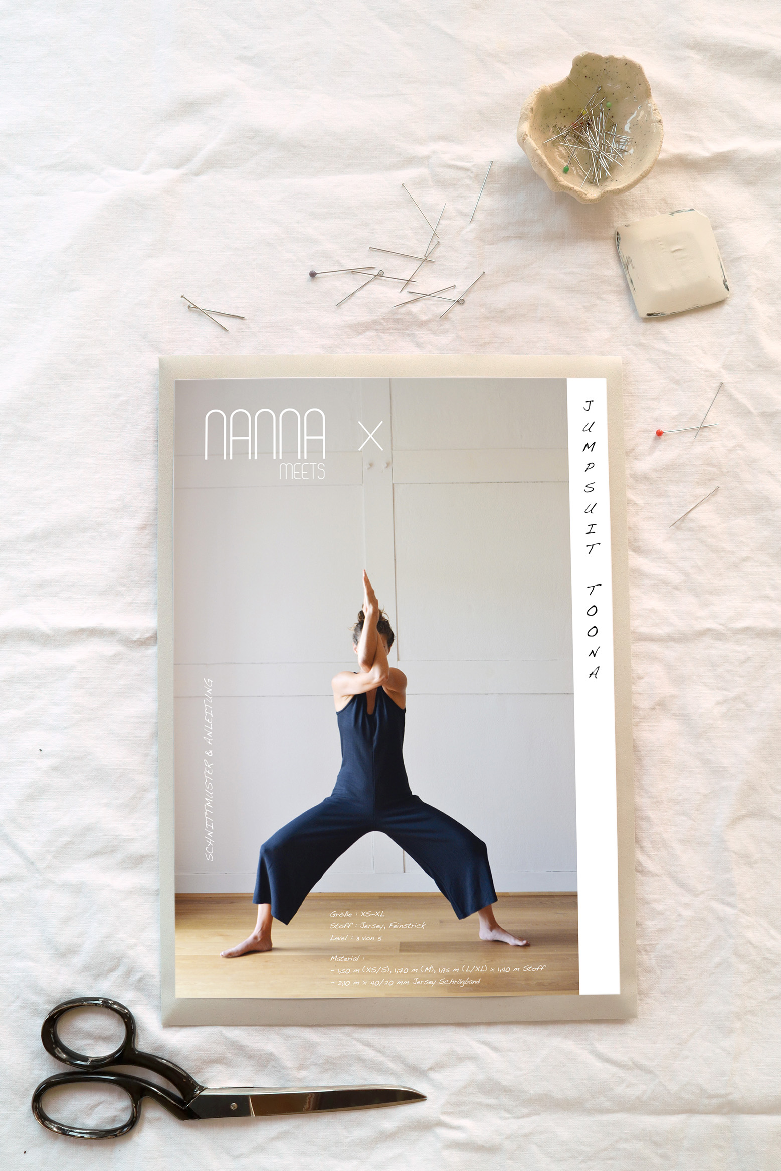 schnittmuster nannapaterndesign Toona jumpsuite naehzimmer mit herz onlineshop