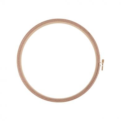 stickrahmen rund holz naehzimmer mit herz onlineshop