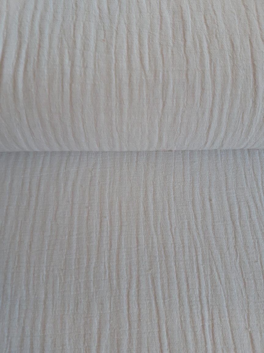 musselin double gauze meliert weiss naehzimmer mit herz onlineshop