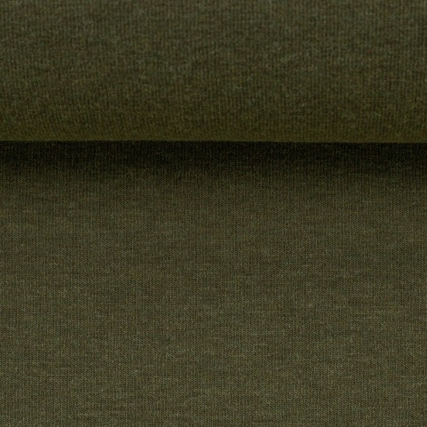 stoff sweat eike melange swafing khaki naehzimmer mit herz onlineshop