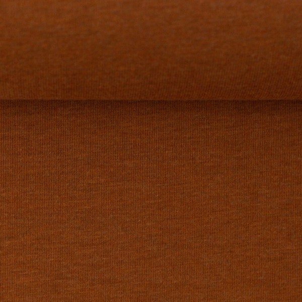 stoff sweat eike melange swafing kupfer naehzimmer mit herz onlineshop