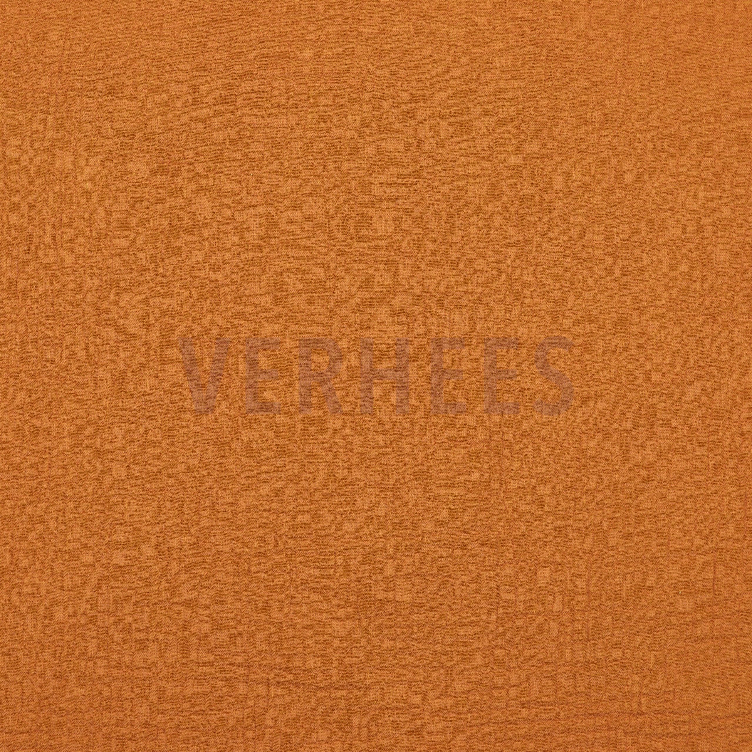 musselin double gauze brique uni naehzimmer mit herz onlineshop