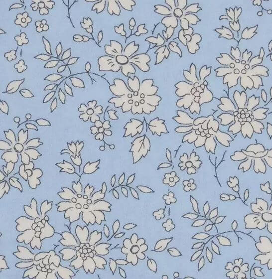 stoff tana lawn capel liberty fabrics hellblau naehzimmer mit herz onlineshop