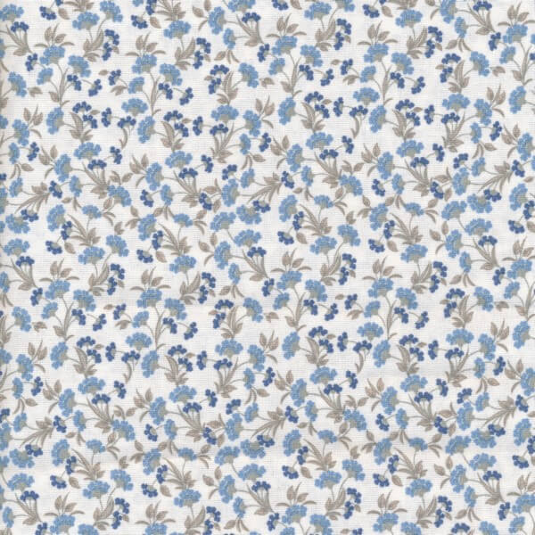 stoff wachstuch fiona blue weiss bluemchen blau au maison naehzimmer mit herz onlineshop