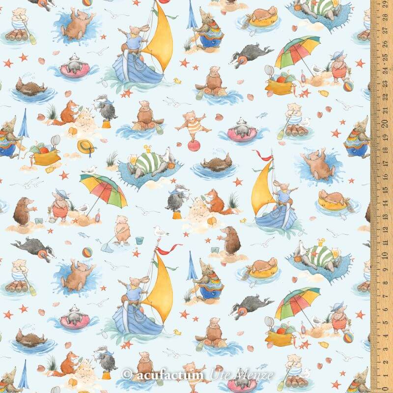 stoff baumwolle land in sicht acufactum naehzimmer mit herz onlineshop