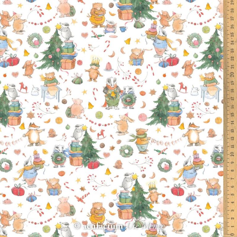 stoff baumwolle adventsfreude acufactum naehzimmer mit herz onlineshop