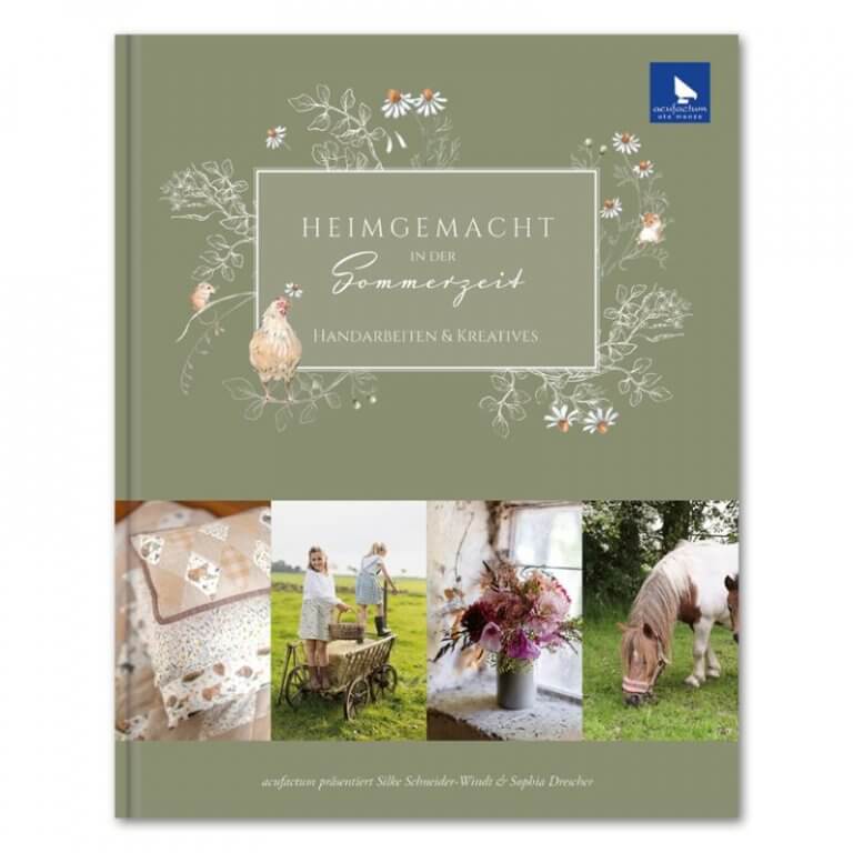 buch acufactum heimgemacht in der Sommerzeit naehzimmer mit herz onlineshop