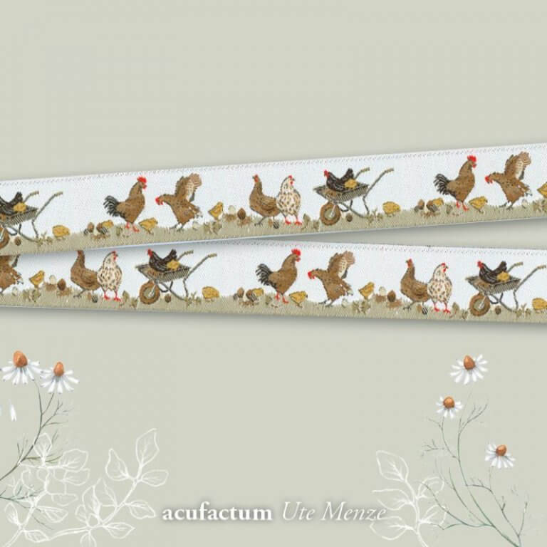webband huehner acufactum naehzimmer mit herz onlineshop