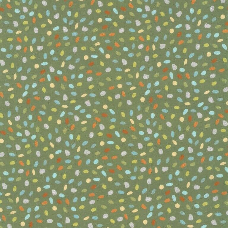 stoff baumwolle goeteborg tupfen gruen westfalenstoffe naehzimmer mit herz onlineshop