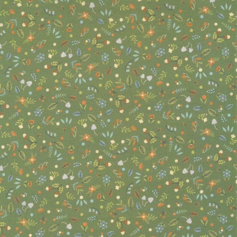 stoff baumwolle goeteborg waldleben gruen westfalenstoff naehzimmer mit herz onlineshop